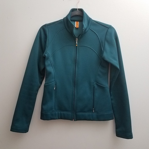 Lucy Jackets & Blazers - Lucy Women's Fitted Jacket Full Zip Solid Green XS